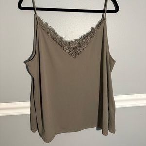 Lace tank top